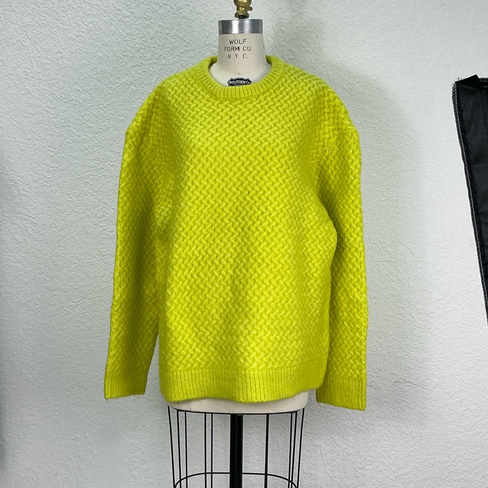 Men’s sweater bright yellow XL